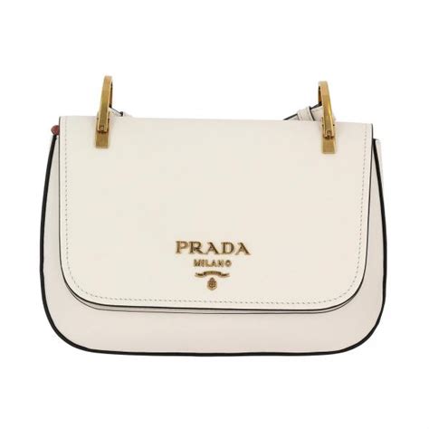 white designer bag prada|prada crossbody bag white.